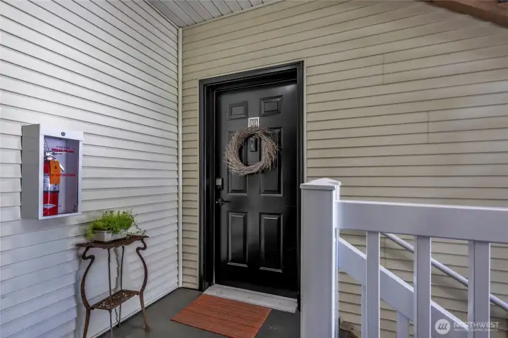 No stairs entrance
