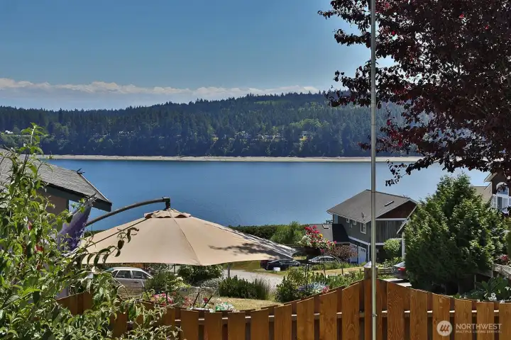 View from deck