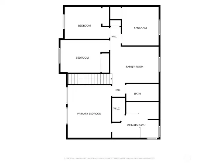 Upper level approx floor plan for reference Upper level approx floor plan for reference