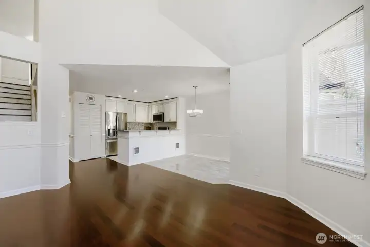 Sun-drenched living area with an expansive feel.
