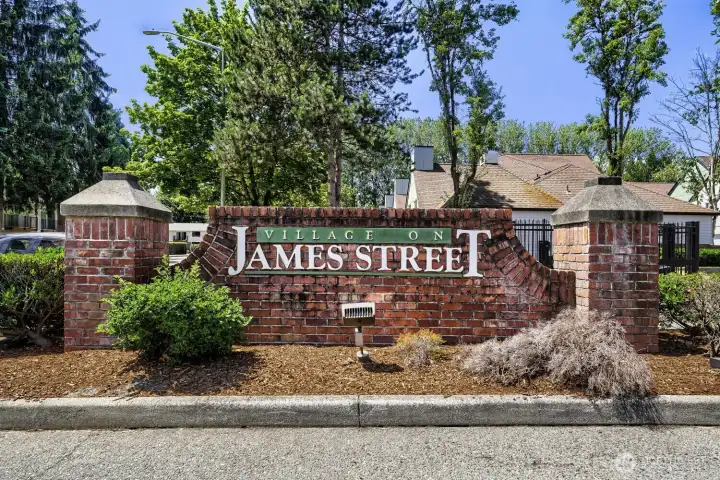 Enjoy the benefits of living in the sought-after Village on James Street community.