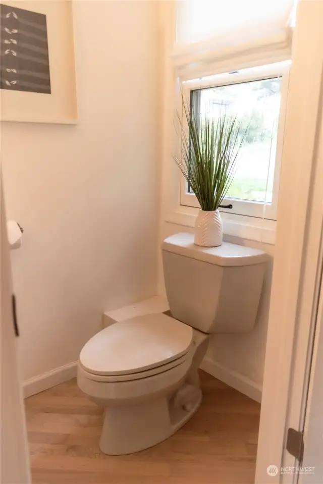 Powder Room First Floor by Entrance