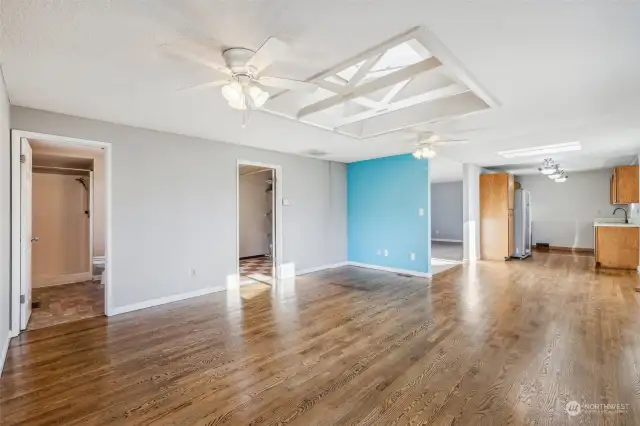 Dining facing kitchen