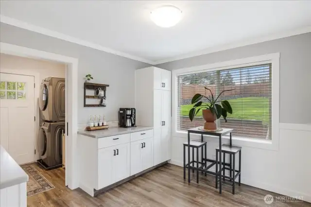 Nook + coffee bar/ Pantry
