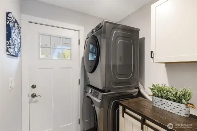 Laundry on main level