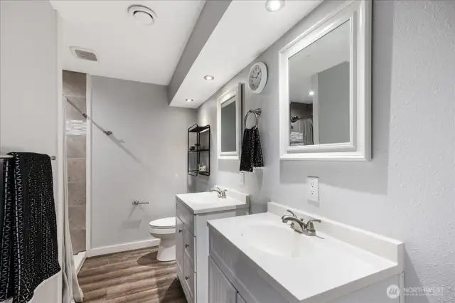 Lower bathroom