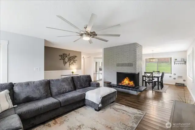 Main level living room