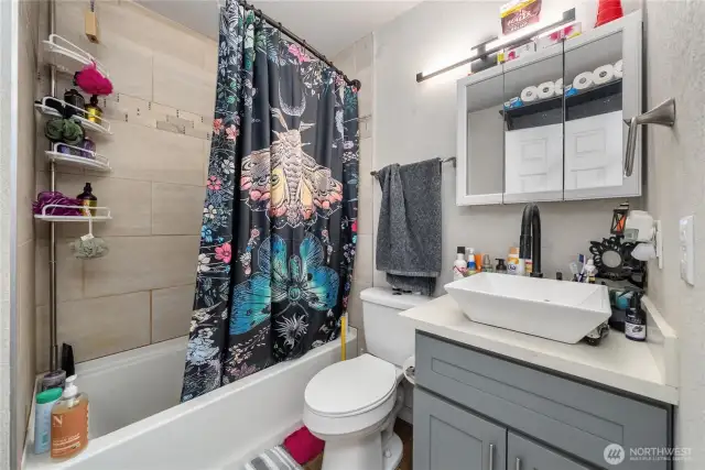 Updated bathroom