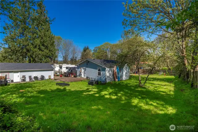 Huge yard