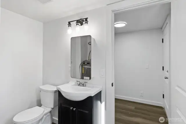 full bath, upstairs