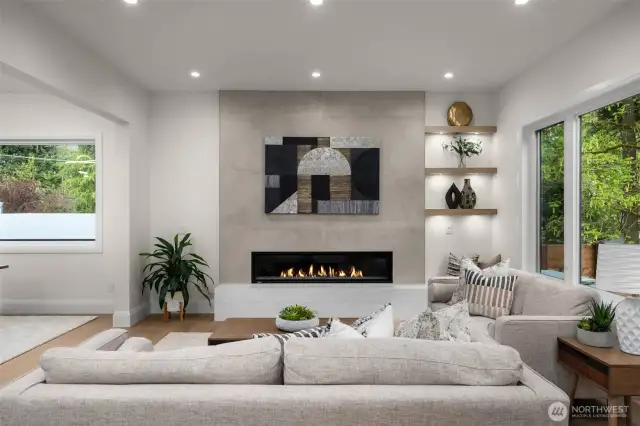 Custom lighting throughout the home