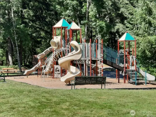 One of many play areas