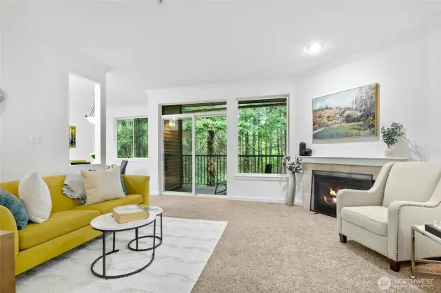 ....with Gas fireplace