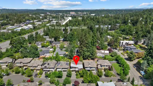 Home is conveniently located just a quick drive from the Village at Totem Lake, or hop on the Cross Kirkland corridor Trail for easy access.