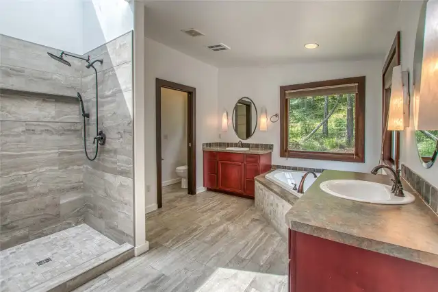 Primary Bathroom.