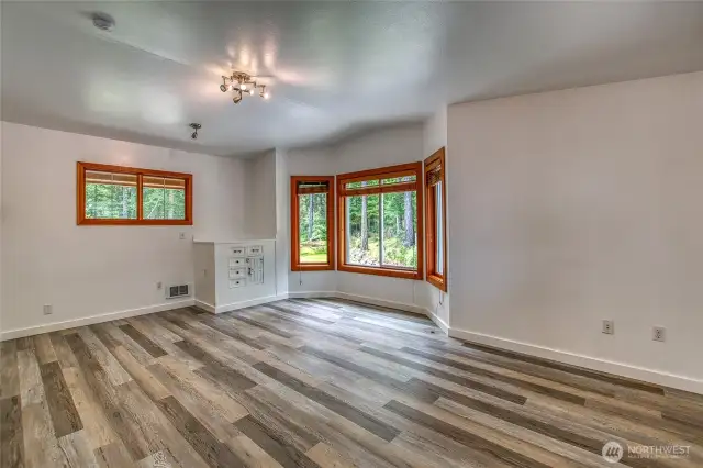 Main level office or exercise room off the living room are just a couple of ideas.