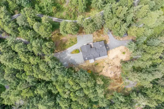 Perfectly nestled with seclusion and plenty of light.