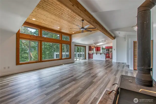 Another view of this open and light-filled main level floor plan.