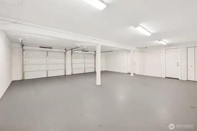 Extra large garage