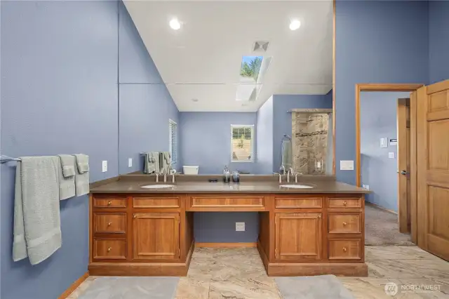 gigantic bathroom