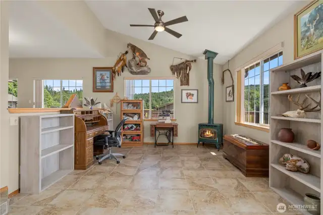 lower living room