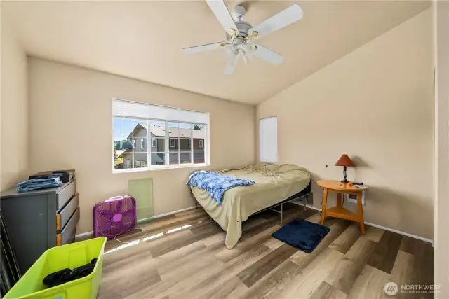 First apartment room