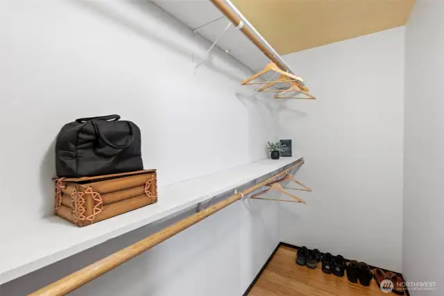 Large walk-In closet