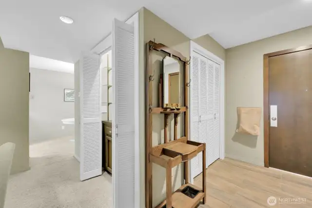 Front entry area