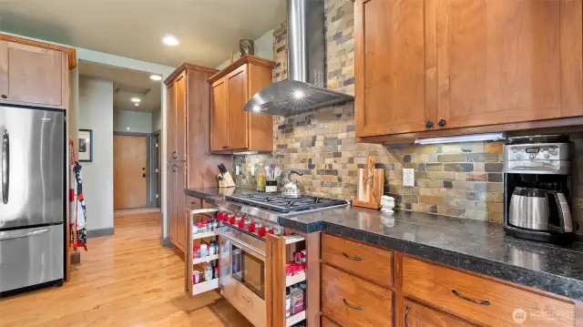 Custom Hickory Cabinets