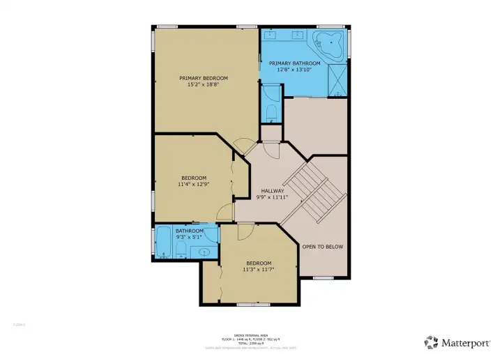 Second floor plan