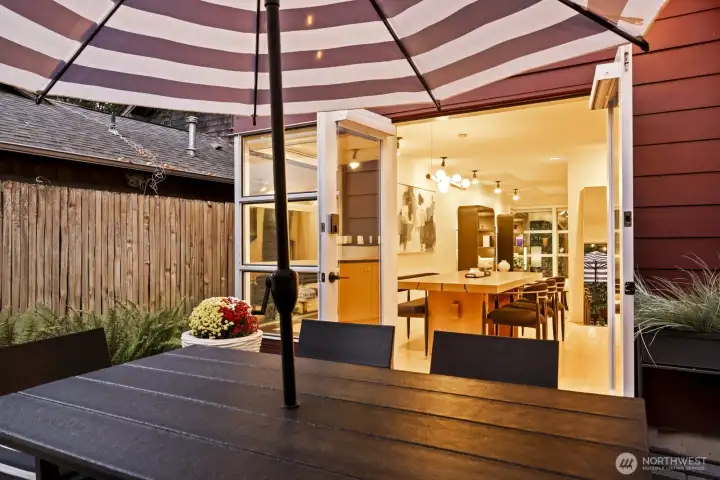 Utilize this space year-round - don't let the winter gray stop you!