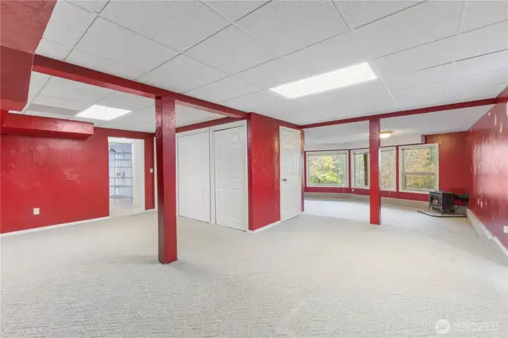 Tons of storage in this whole house and the lower level is no exception