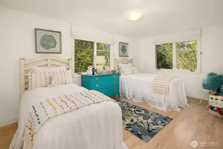 3rd bedroom is huge with south and western facing window