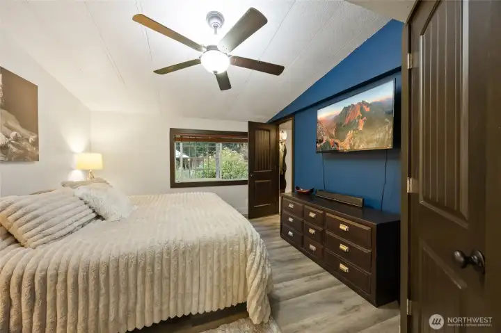 Primary Bedroom in Main Home with 2 walk in closets!