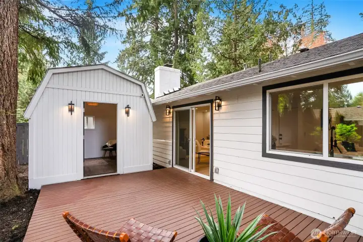 DADU - Exterior w/ deck