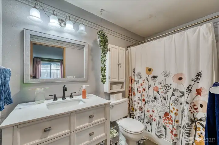 Primary bathroom.