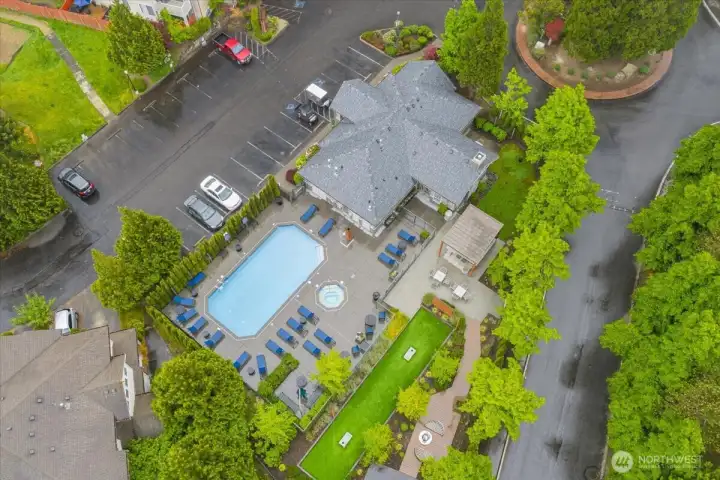 Club house not included with dues. membership cost: 350/yr or 250/6 months.  Includes pool, clubhouse & gym