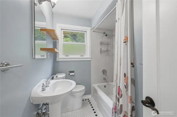 Main floor bathroom. Main floor bathroom.