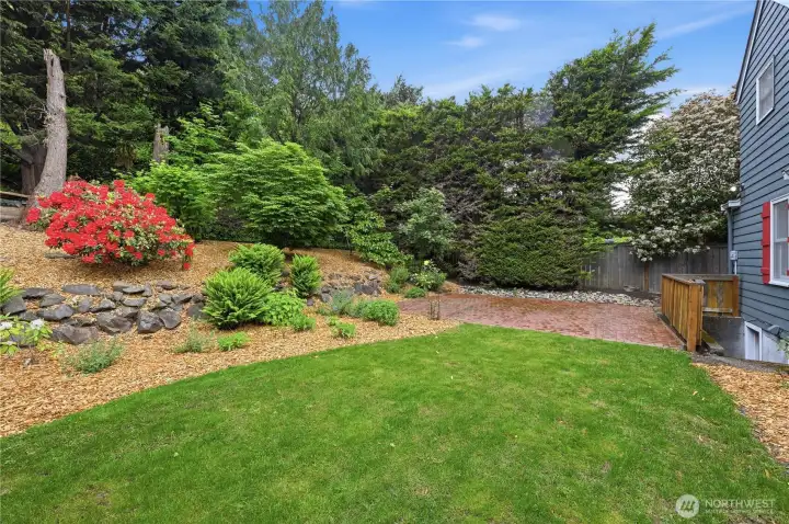 Private and spacious rear yard. Private and spacious rear yard.