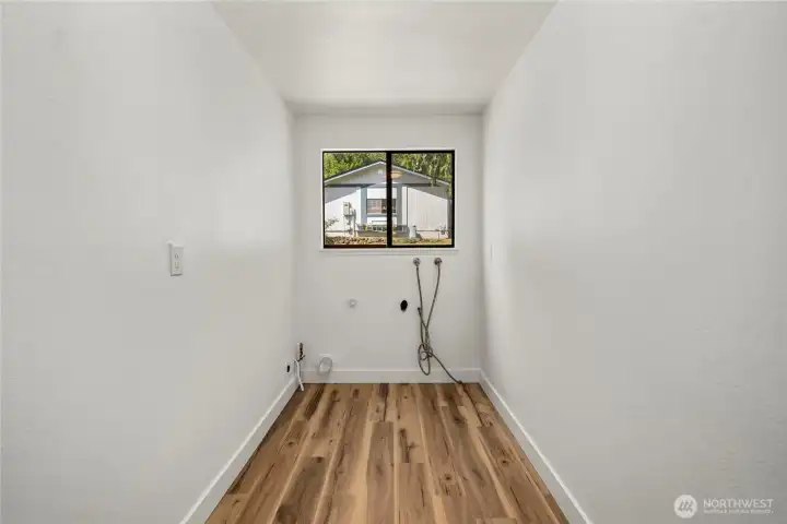Laundry on main floor