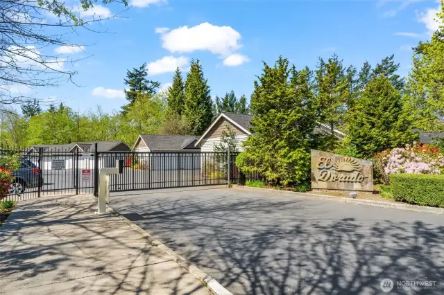 Secure gated entry