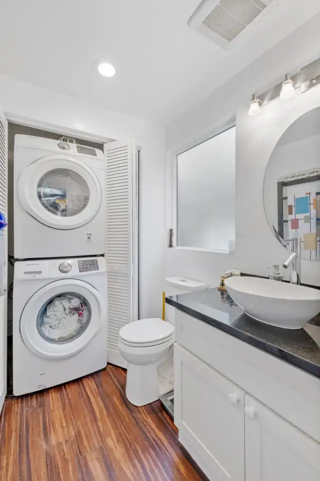 Level 2 Half Bath with Laundry