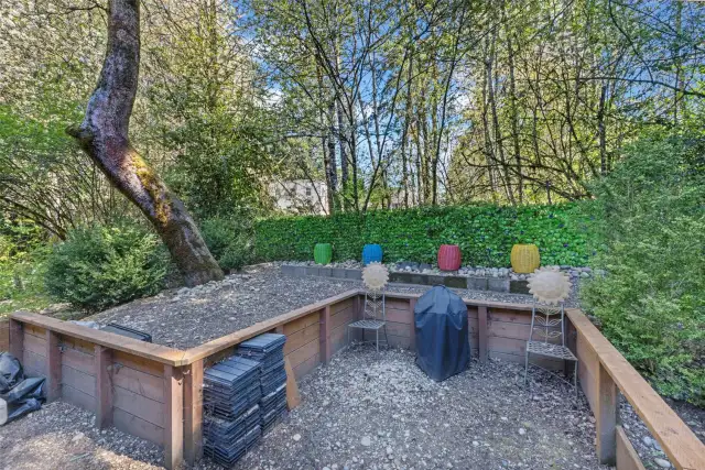 Private Oasis Against Greenbelt