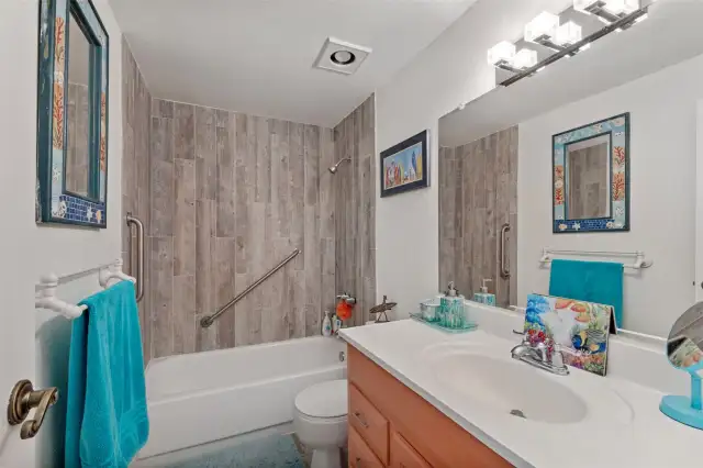 Updated, Inviting Full Bath on 3rd Level