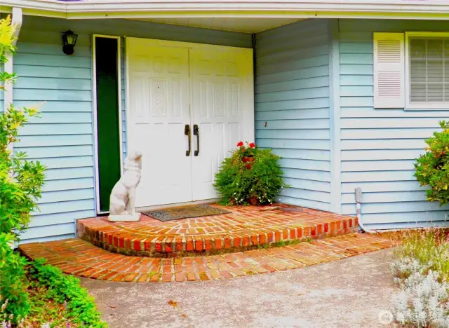 Front entrance