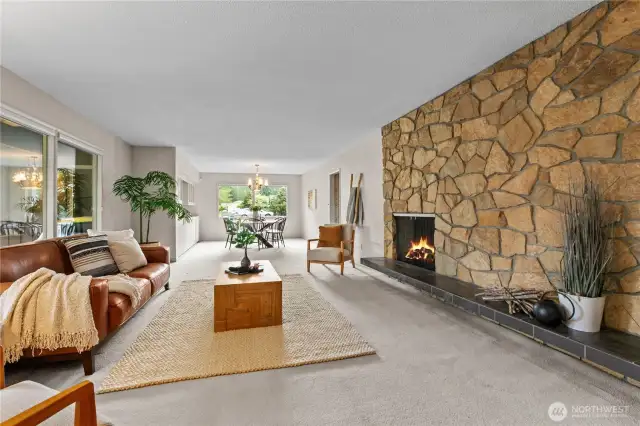 Sheek mid-century modern flair