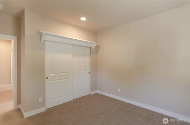 Another view of the second bedroom.