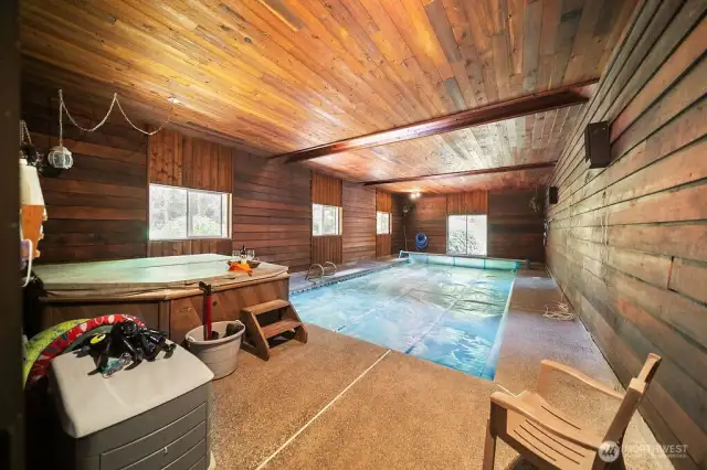 INGROUND, INDOOR POOL