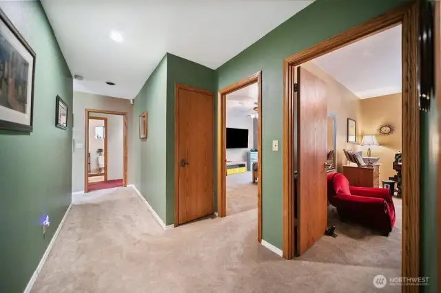 HALLWAY LEADING TO BEDROOMS