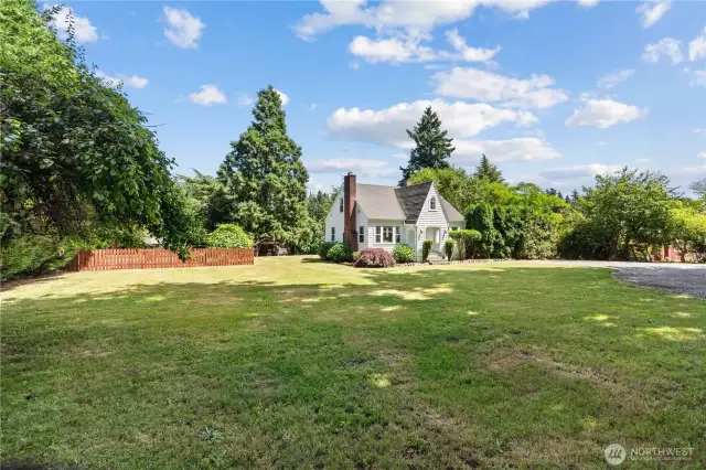 Huge yard